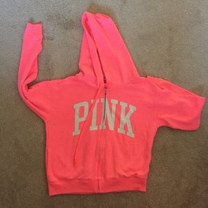 Pink sweatshirt size XS