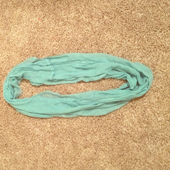 Pretty teal scarf