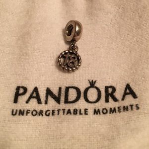 Pandora 18 charm