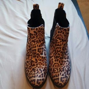 Cheetah H&M booties