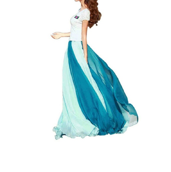 Top Tie Giant Swing full circle skirt