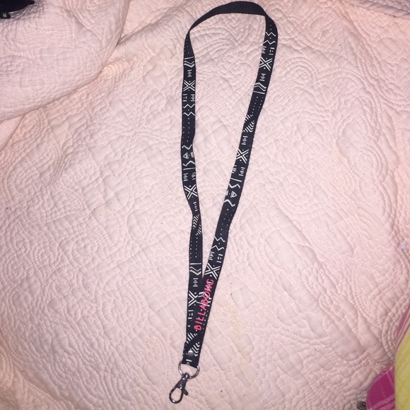 Billabong printed lanyard