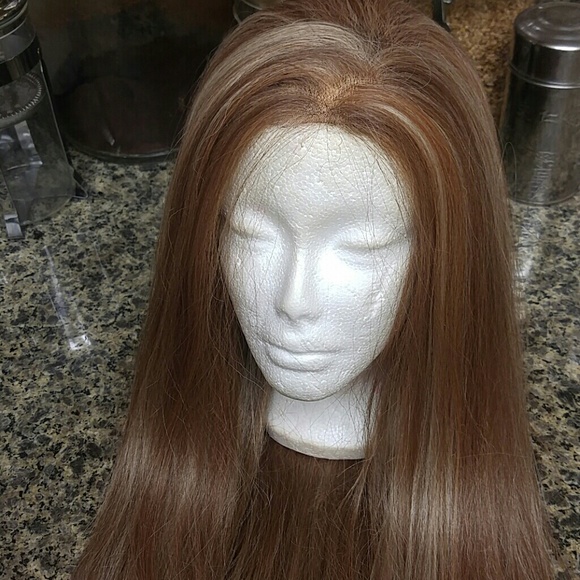 New Lace wig with highlights