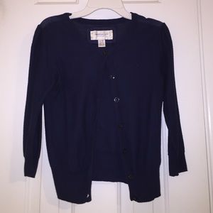 American Eagle navy cardigan