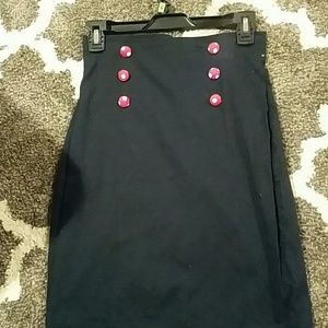 Tight pencil skirt