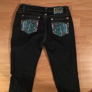 Mint condition straight leg COOGI denim jeans