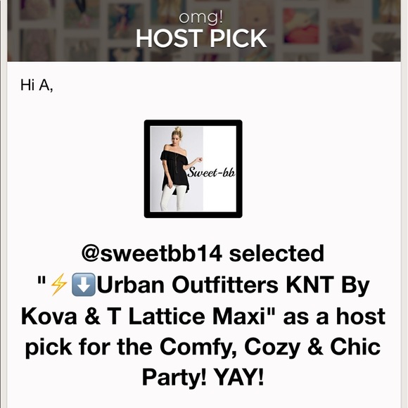 ⚡️⬇️Urban Outfitters KNT By Kova & T Lattice Maxi - Picture 5 of 5