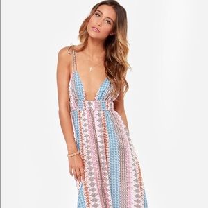 Lulus colorful maxi 💐