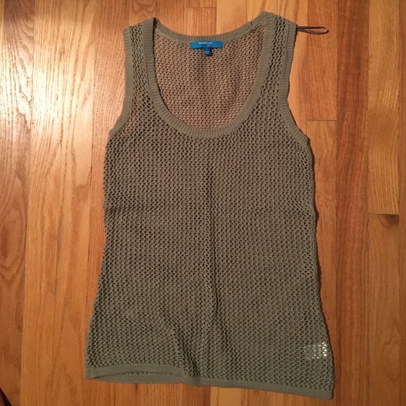 Crocheted tank top