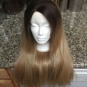 New ombre blonde lace front wig