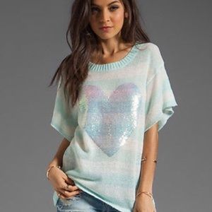 💜SOLD💜 WILDFOX Bridgette's Heart Lake House Tee