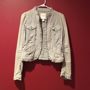 Anthropologie Corduroy Jacket Size 2