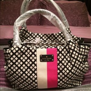 Kate Spade Classic Noel Stevie Baby Bag