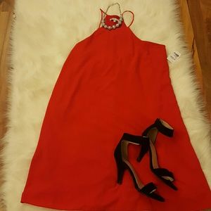 Brand New Red Charlotte Russe Shift Dress