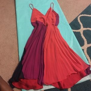 Very nice knife pleat dress