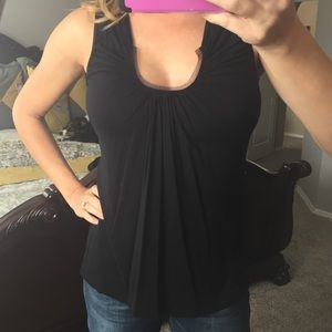 Express black sleeveless top