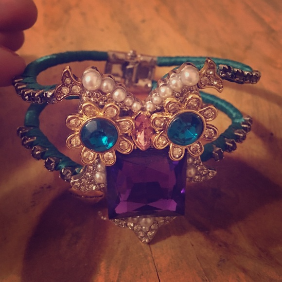 Betsey Johnson owl bracelet