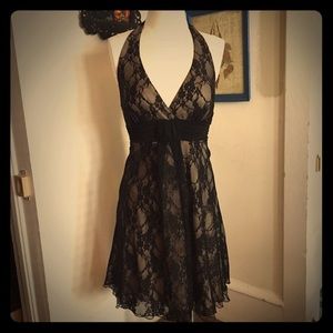NWT Lace Halter Dress