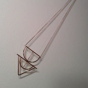 Gold Abstract Necklace