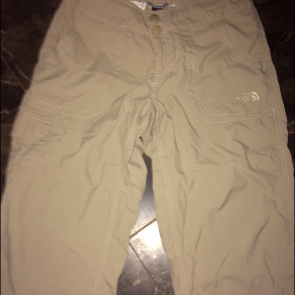 North Face capris size 4