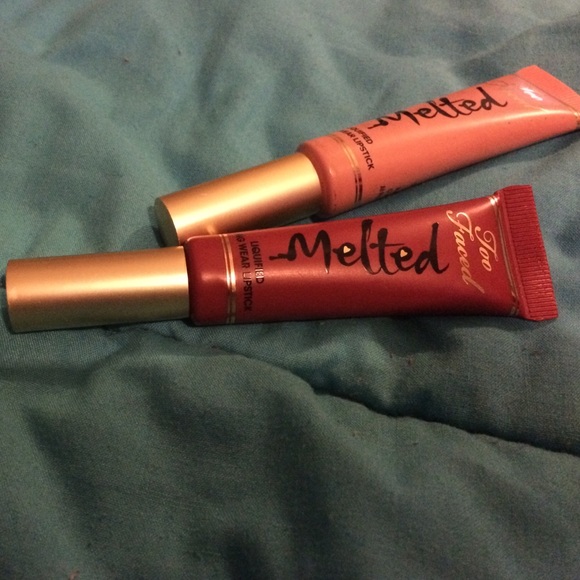 Too Faced Melted in Melted Velvet.