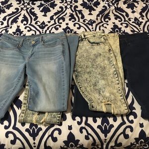 3 Skinny (stretchy/ jegging) Jeans Bundle
