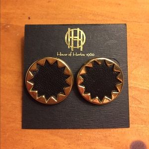 MUST GO! House of Harlow 1960 Button Earring
