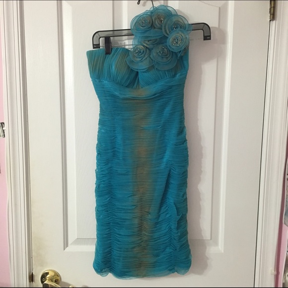 Jovani formal blue dress
