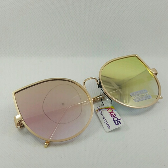 HIGH QUALITY BIG FRAME CAT STYLE SUNGLASSES - Picture 2 of 4