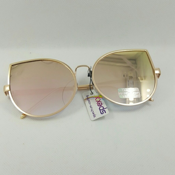 HIGH QUALITY BIG FRAME CAT STYLE SUNGLASSES - Picture 3 of 4