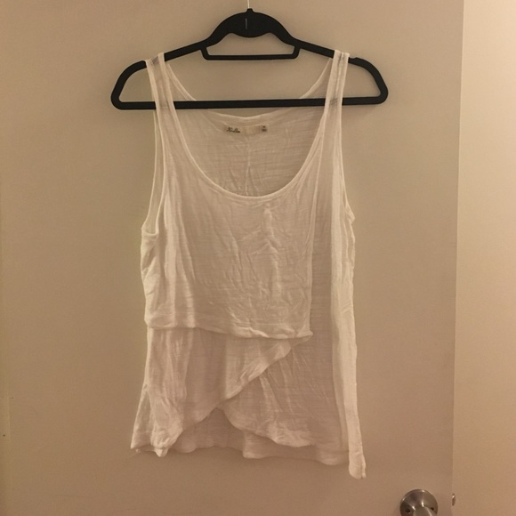 Madewell white tank top