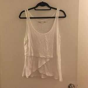 Madewell white tank top