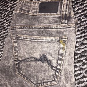 Acid wash dollhouse jeans