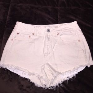 American eagle high rise festival shorts