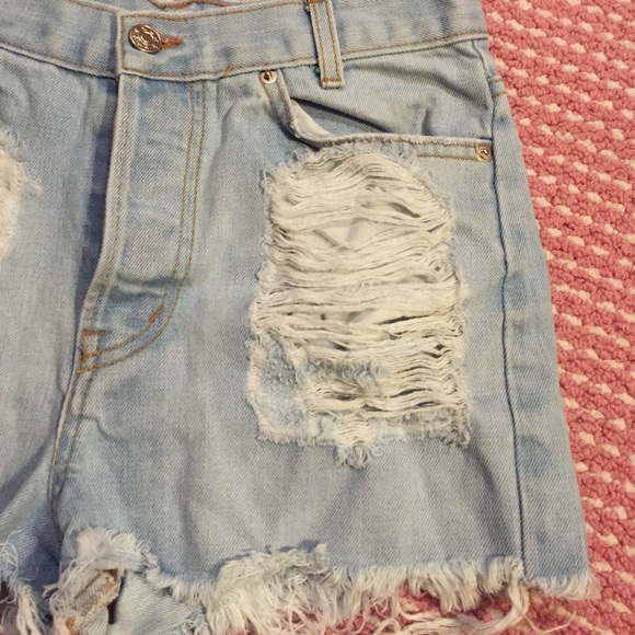 Denim Shorts - Picture 2 of 3