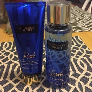 Victoria's Secret body lotion and perfume