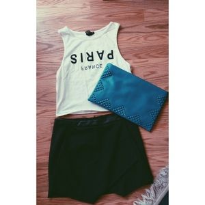 Asymmetrical Hem Skort