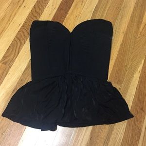 Peplum bustier