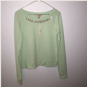Mint green sweater