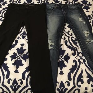 Two American Eagle Skinny Jeans Bundle