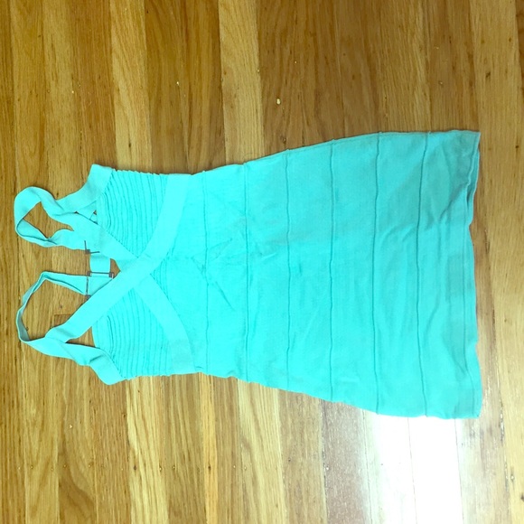 Mint mini dress