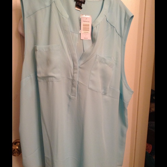 Baby blue more like a soft mint green