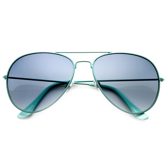 Surf Blue Teal Aviator Sunglasses NWT
