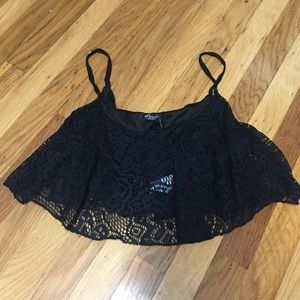 Crochet crop top