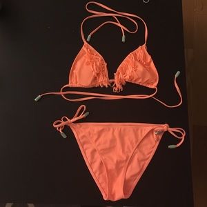 H&M coral bikini