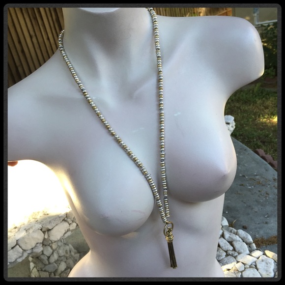 Lucky Brand beaded prayer necklace - Picture 2 of 3