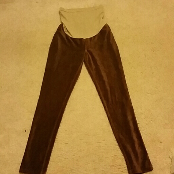 Chocolate Brown Motherhood Maternity Pants