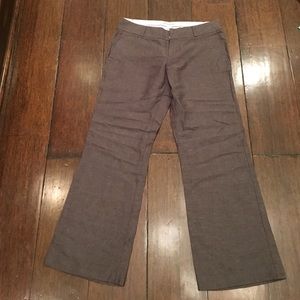 Banana Republic Dark Grey Linen Pants
