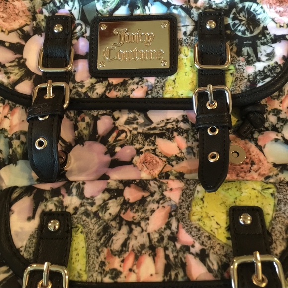 Juicy Couture Floral Backpack - Picture 2 of 3