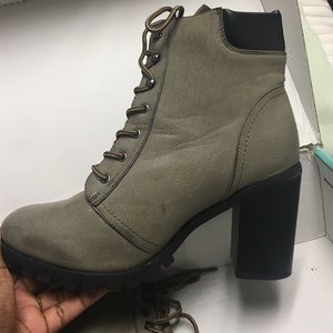 Taupe Heidi hiker boots